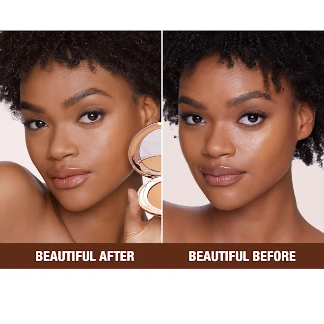 Пудра-вуаль для обличчя Charlotte Tilbury AIRBRUSH FLAWLESS FINISH AIRbrush-Effect Makeup Finishing Powder for Fair Skin Tones TRAVEL SIZE